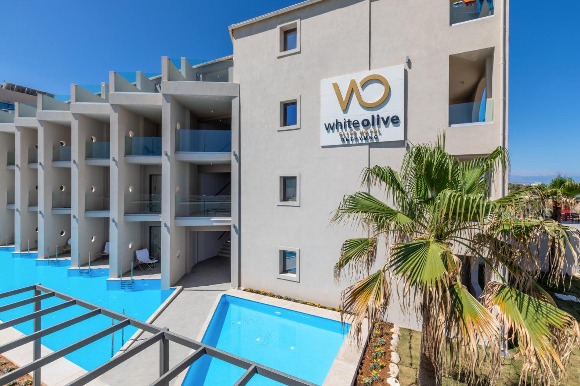 White Olive Elite Rethymno Hotel Sfáka Eksteriør billede